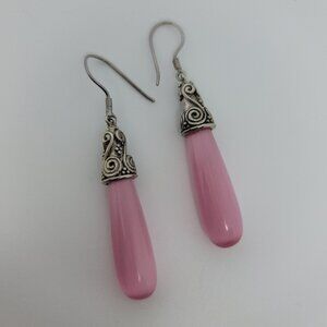 Fluorite & Sterling Earrings by Sajen